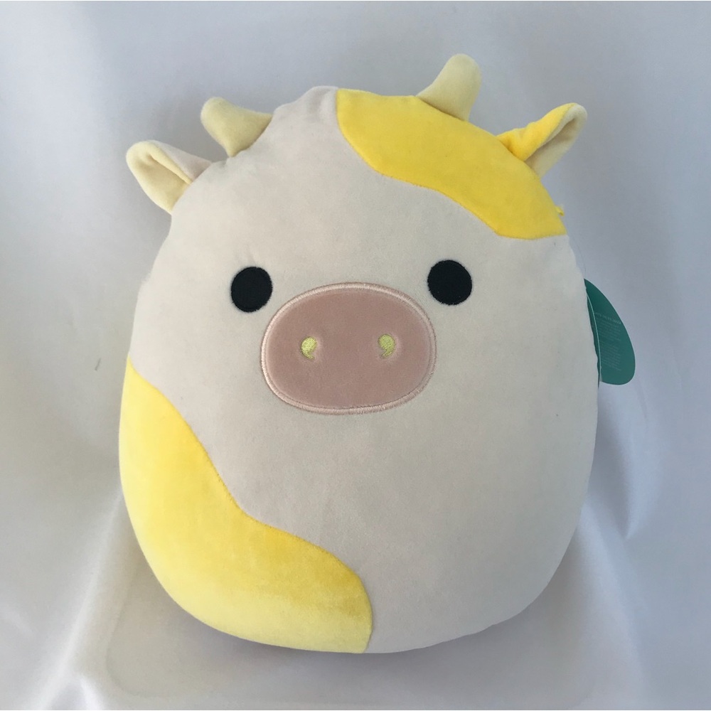 Bodie the Yellow Cow Squishmallow 12” NWT